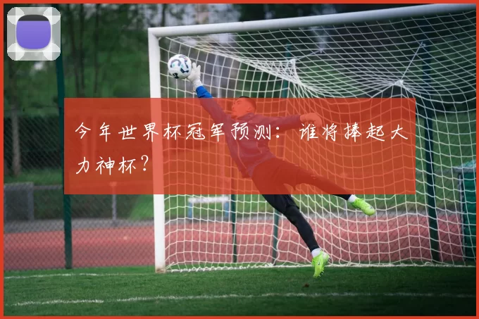 今年世界杯冠军预测:谁将捧起大力神杯?